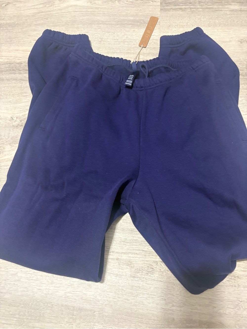 SKIMS Navy Blue Track Joggers